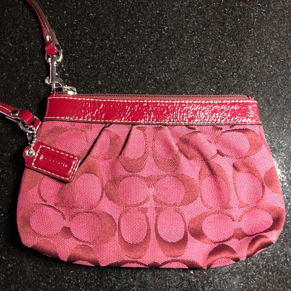 Coach wristlet